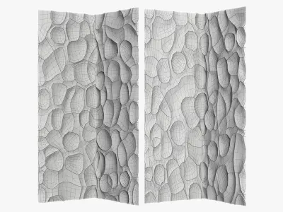 wave wall 36 3D model