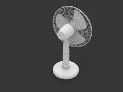Electric floor fan 3D model