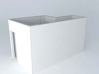 quelorkut building with window Free 3D model