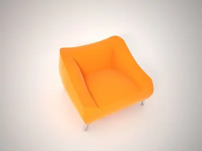 06 CARMEL CHAIR 3D model