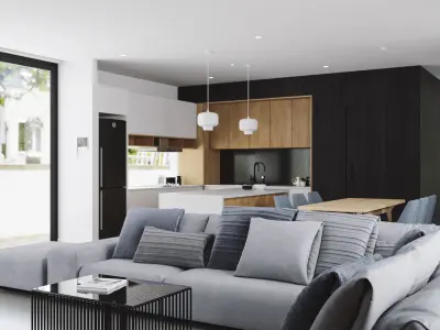 Dani House full CGI 3D model