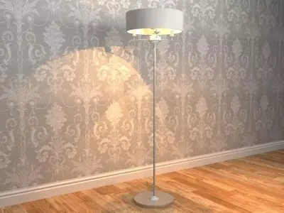 Laura Ashley Sorrento Floor Lamp 3D model