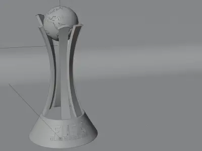 3D Club World Cup 3D model