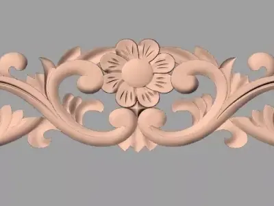Artcam 3D relief STL models for CNC woodworking E109 3D model