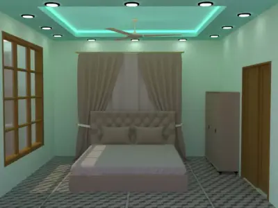 ROOM INTERIOR DESIGN 3D model