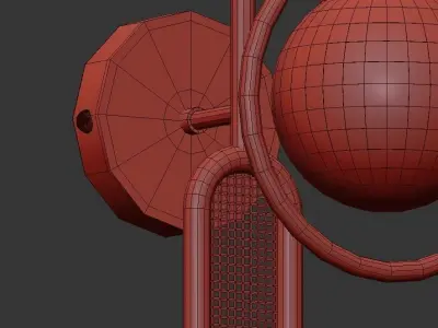 SAAR WALL 3D model