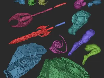 VeNoM - God Of Ligth 3D print model