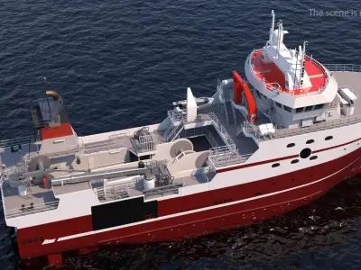  Trawler Fishing Vessel 