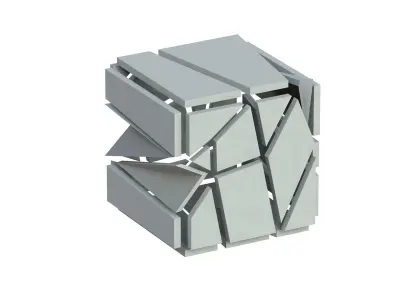 Sci Fi Object No 5997 Low Poly Texture