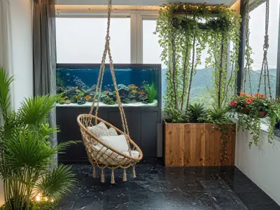 Living balcony Free 3D model