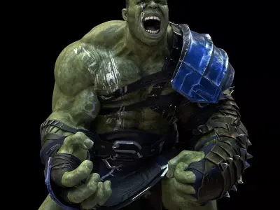 Hulk from Thor Ragnarok  3D model