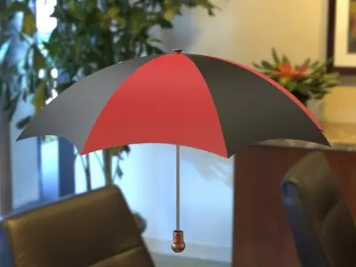 Umbrella 3D print model