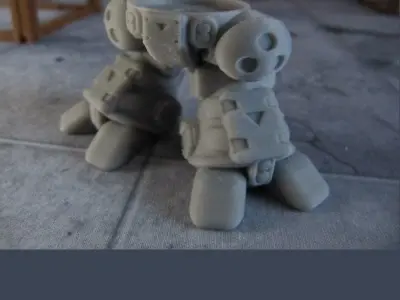 CHIBI-TECH SD - CORPORATION CHASSIS 3D print model