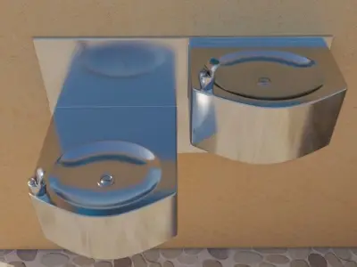 Drinking Fountain 3D model