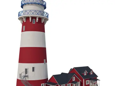 Lighthouse 2 3D model