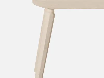 Putte Stull-Large Wooden  3D model