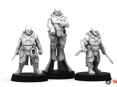 Jade Coalition - Taskmasters 3D print model