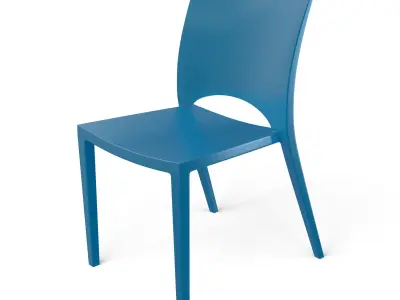 Plastic Designer Chair 3D model