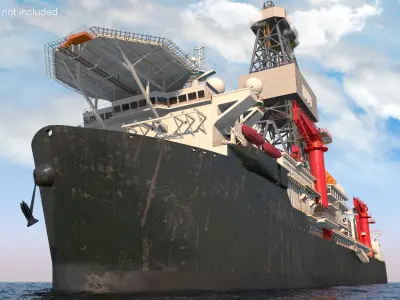  Offshore Drilling Ship 