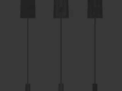 Galerie Smith Cylinder floor Lamp 3D model