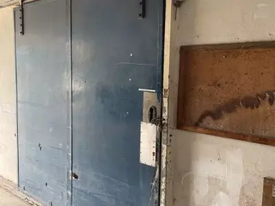 Vintage Industrial Blue Metal  Texture