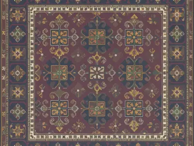 Seamless Carpet Series 1 Texture PBR 4K Texture