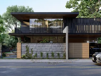 Lumion 12 SCENES PREMIUM EXTERIOR EFFECT READY 3D model 3D model