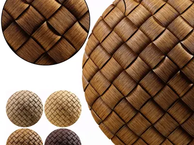 Bamboo Weave 03 - Seamless Texture