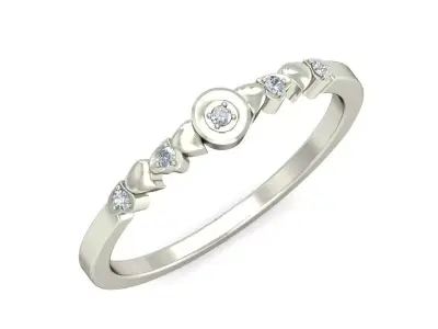 Women  Engagement Ring 3D print model