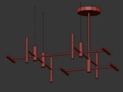 ALTONA atlona pendant light 3D model