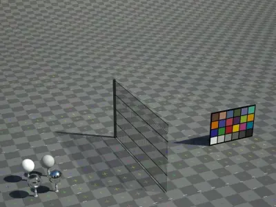 Low Poly Paladin Fence Low-poly 3D model