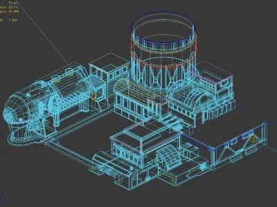 Future World - Black Market Change 05 3D model