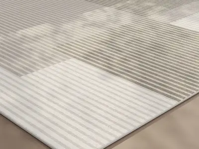 Geometric Modern Rug 3D model