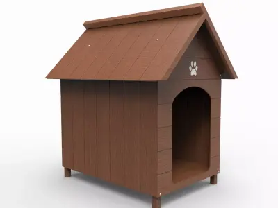 Dog House 3D model