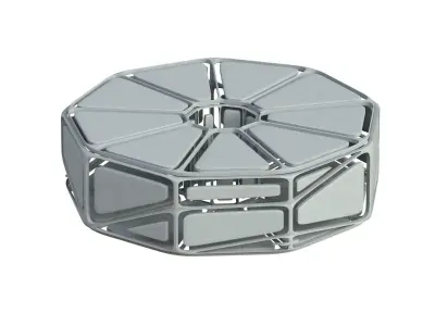 Sci Fi Object No 7174 Low Poly Texture