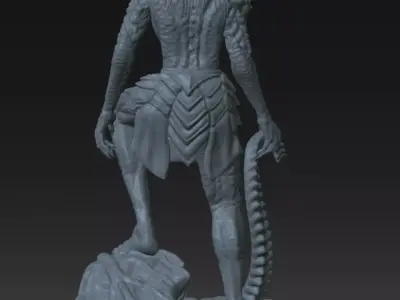 Doomsday predator 3d printing STL 3D print model
