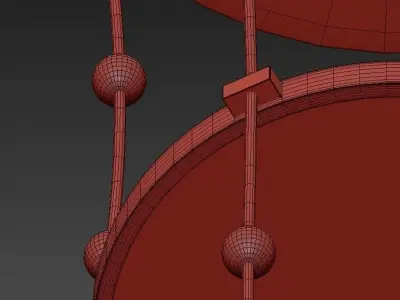 AL3 chandelier 3D model
