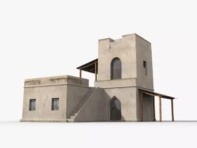 Arab xx16 Low-poly 3D model