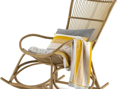 monet rocking chair 3D model