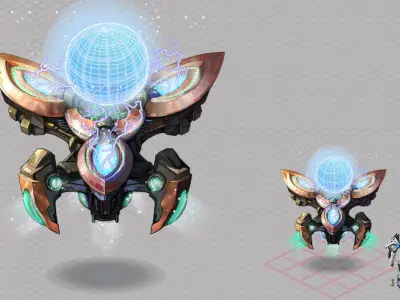 Solar Dust - Producer 02 3D model