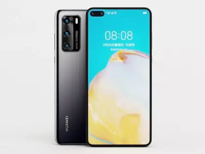 Huawei P40 4G 3D model