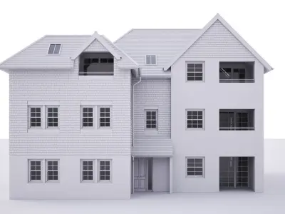 British  Building 3D model