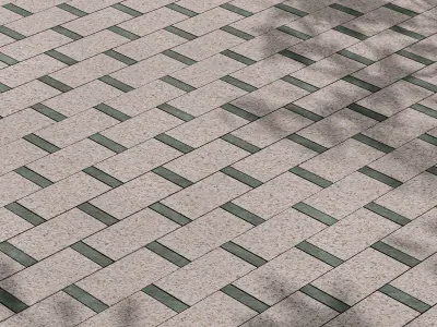 Terrazzo Exterior Tiles 01 - Seamless Texture