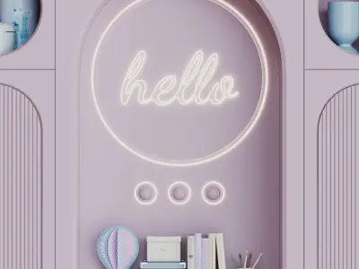 Child Room Decor-27 3D model