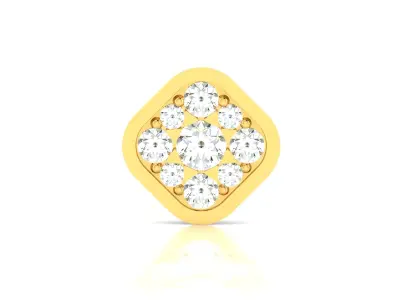 Solitaire Pendants  3D print model 2