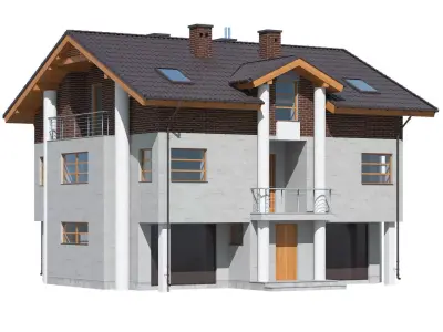 cottage 011 3D model