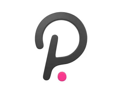 Polkadot Coin v3 001 Low-poly 3D model