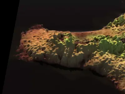 El Hierro Island 3D model