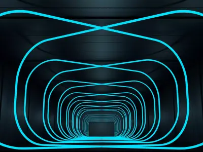 Sci Fi Interior 3D model 19
