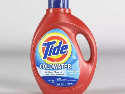Tide Detergent Bottle 3D model